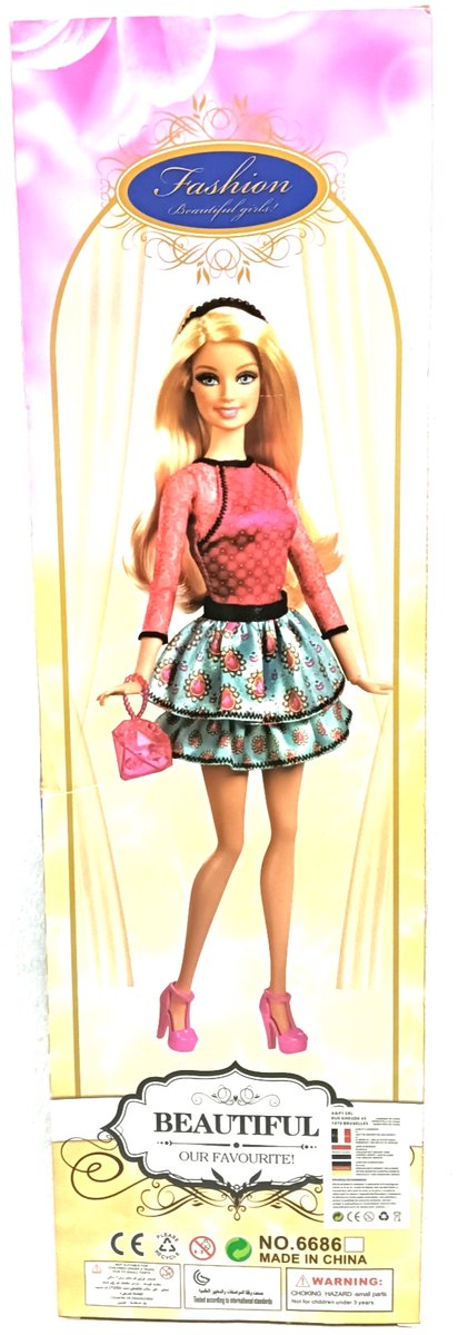 pop speelgoed poppen Modepop modepoppen Modepoppen meisjes van Merkloos — afbeelding 2