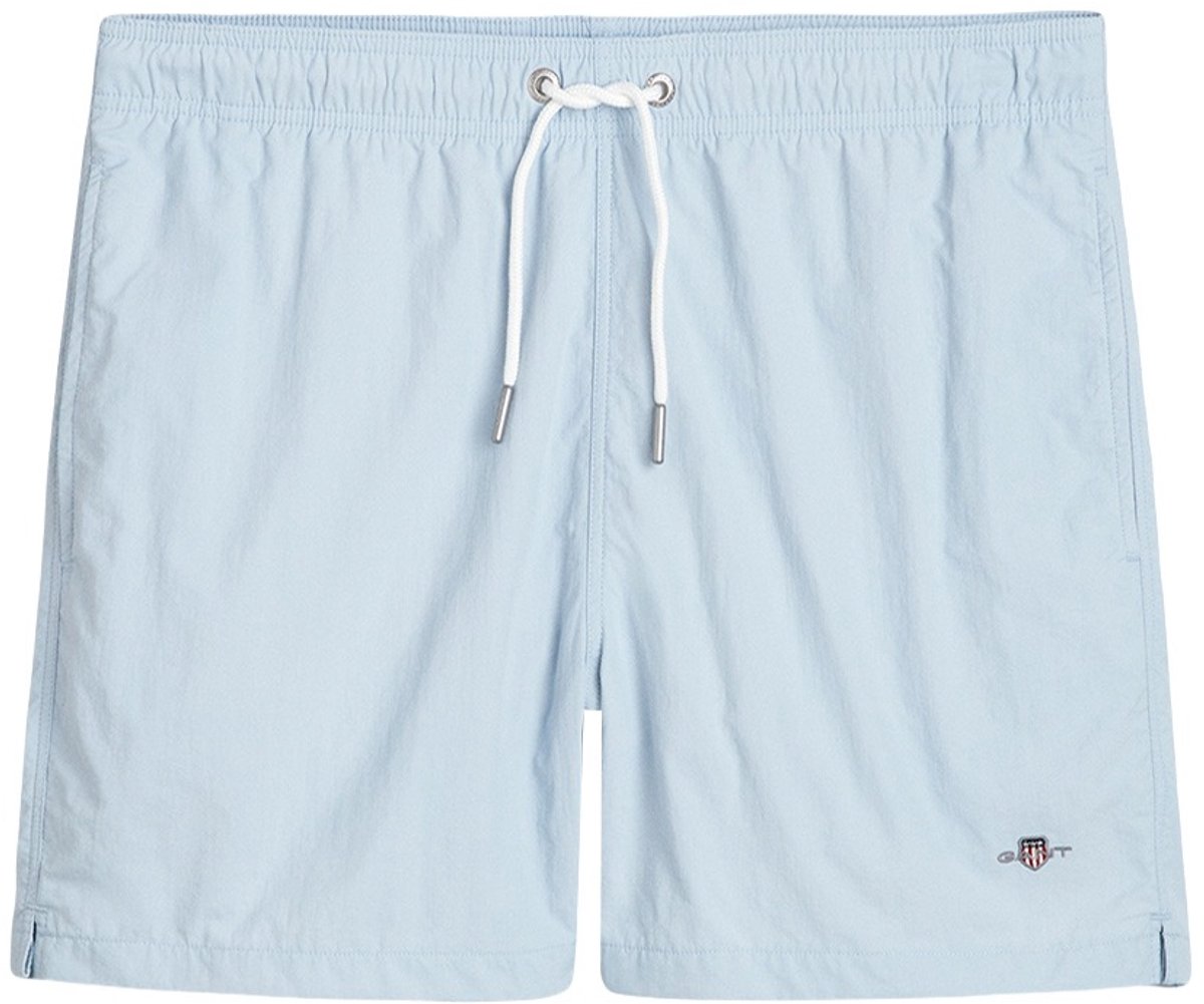 GANT heren zwemshort basic mini logo blauw IV