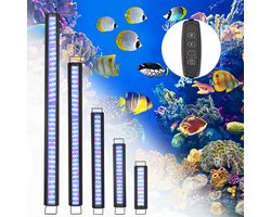 28W LED aquarium met timer schelpdieren decoratie waterdicht - Geschikt voor aquaria van 64-90cm - Aquarium led RGB verlichting - Drie verlichtingsmodi- Ingebouwde timerregelaar- Schaalbare beugel