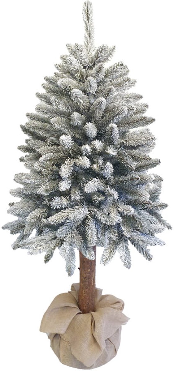 Besneeuwde kunstkerstboom op stam, 180 cm hoog, merkloos - Kerstcategorie.