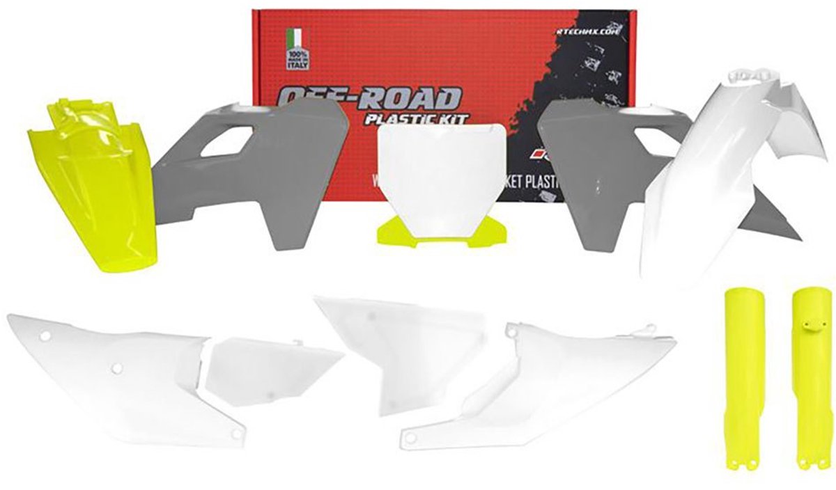Rtech Husqvarna Fc 450 2023-2024 Plastic Set Veelkleurig