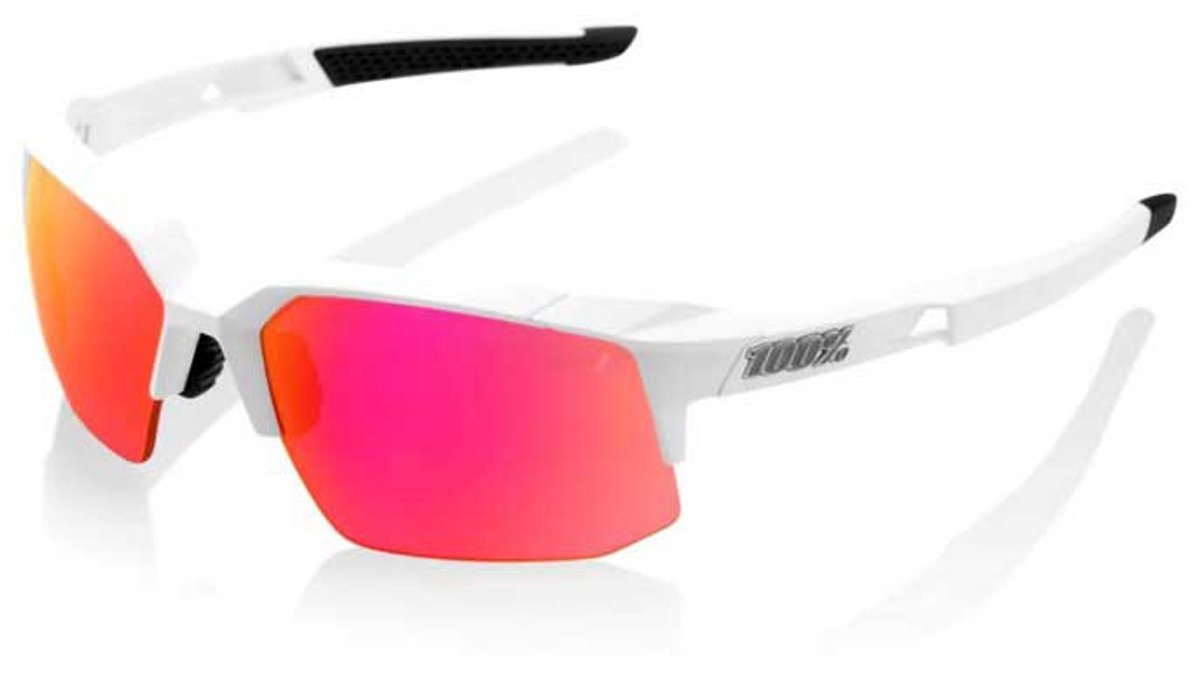 100percent Speedcoupe Zonnebril Transparant Purple Multilayer Mirror Lens/CAT3