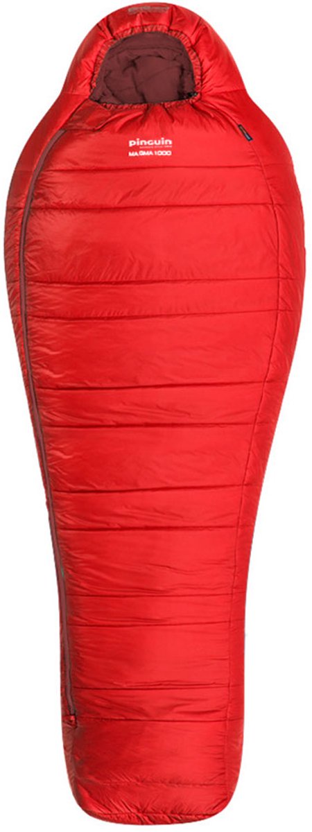 Pinguin Magma 1000 Slaapzak Rood 185 cm / Left Zipper Man,Vrouw