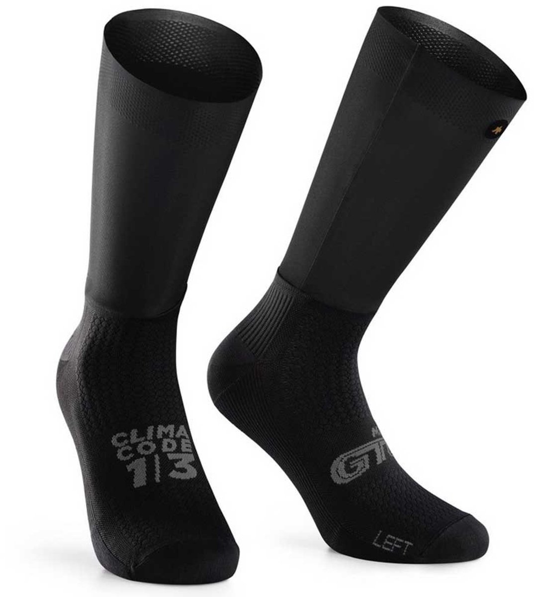 Assos Gto Sokken Zwart EU 35-38