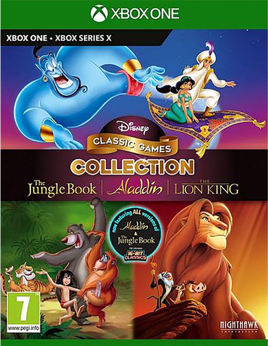 Disney Classic Games: The Jungle Book, Aladdin and The Lion King/xbox one/series x