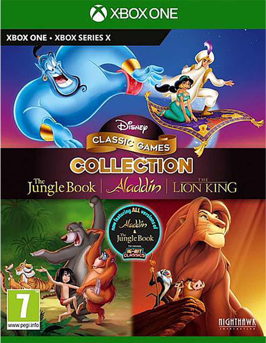 Disney Classic Games: The Jungle Book Aladdin and The Lion King/xbox one/series x