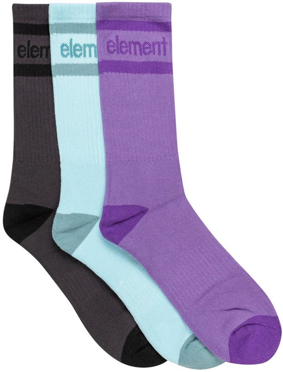 Chaussettes Element Clearsight 3.0, Chaussettes de 3 paires, multicolores, pointures homme EU 40-49