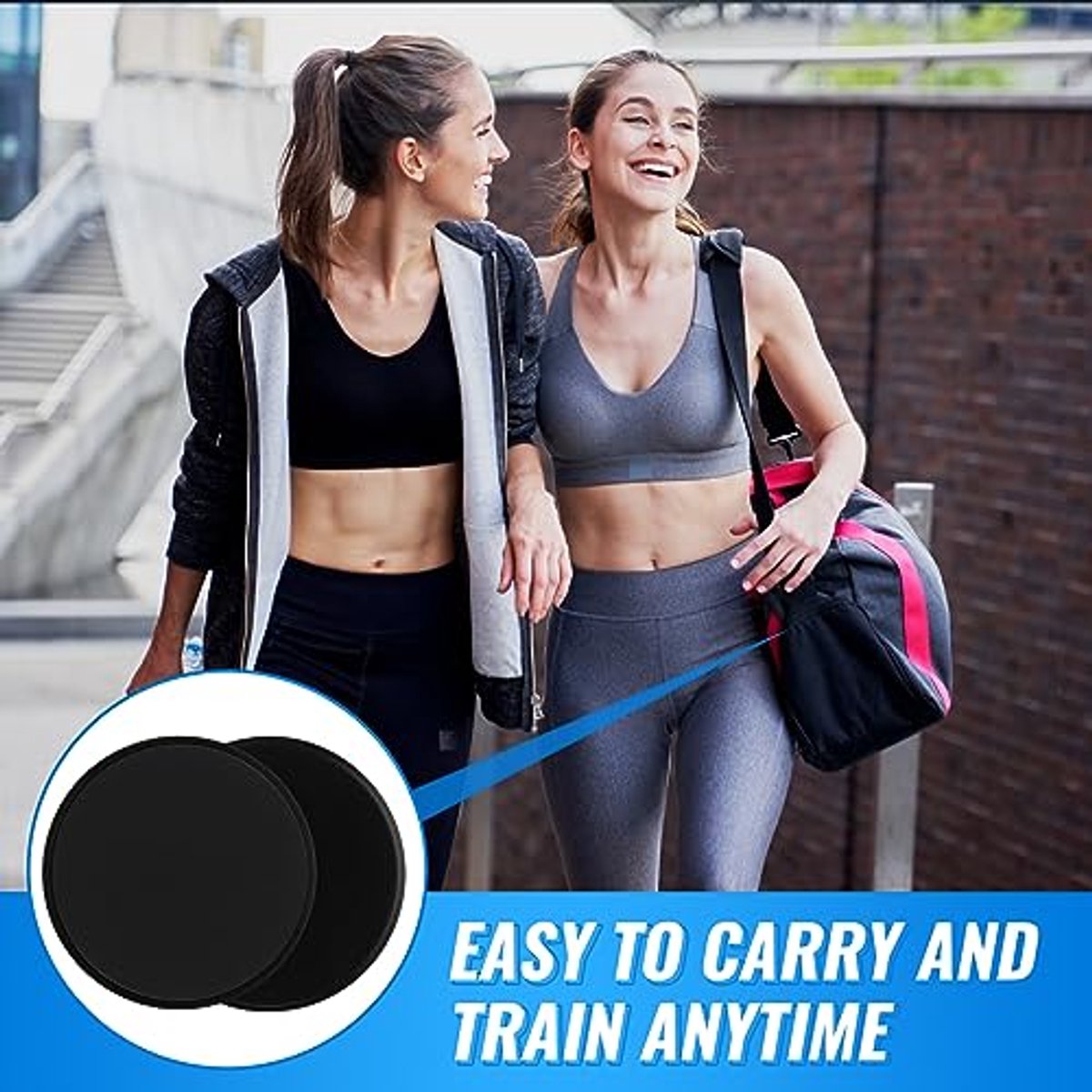 24 Core Sliders Dubbelzijdige Workout Glijschijven voor - afbeelding 2