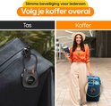 Valise noire avec un cadenas PRORIDE. Valise bleue avec un cadenas PRORIDE, portée par une femme portant un chapeau.