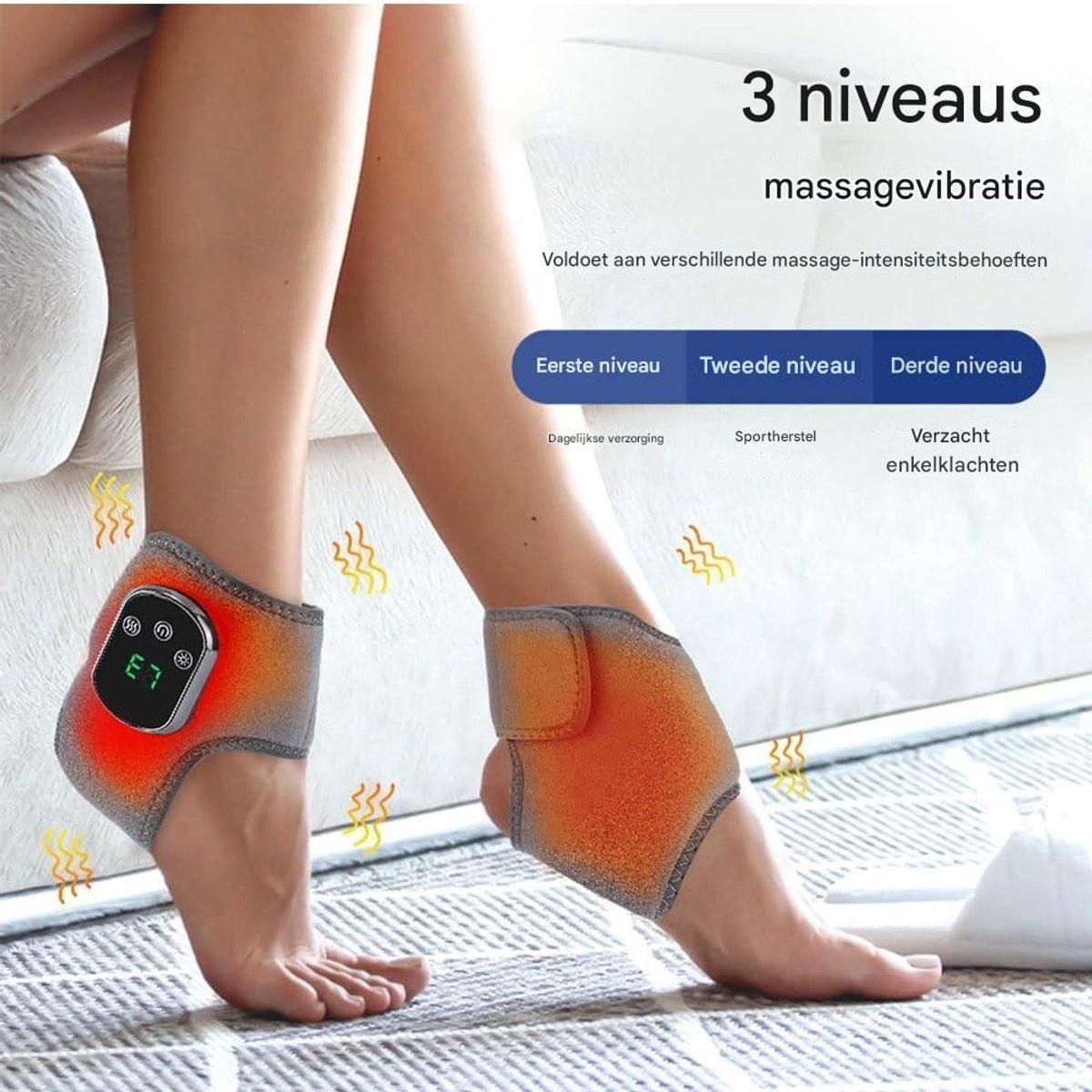 LOOPLET TRADING Voetmassage Apparaat met 5 Warmteniveaus - afbeelding 2