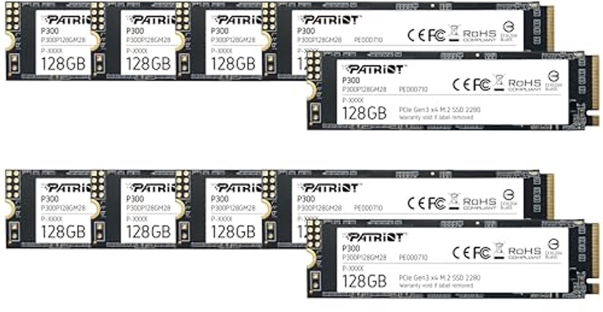 Image of 128GB NVMe SSD M.2 2280 - Gen 3x4 Solid State Drive