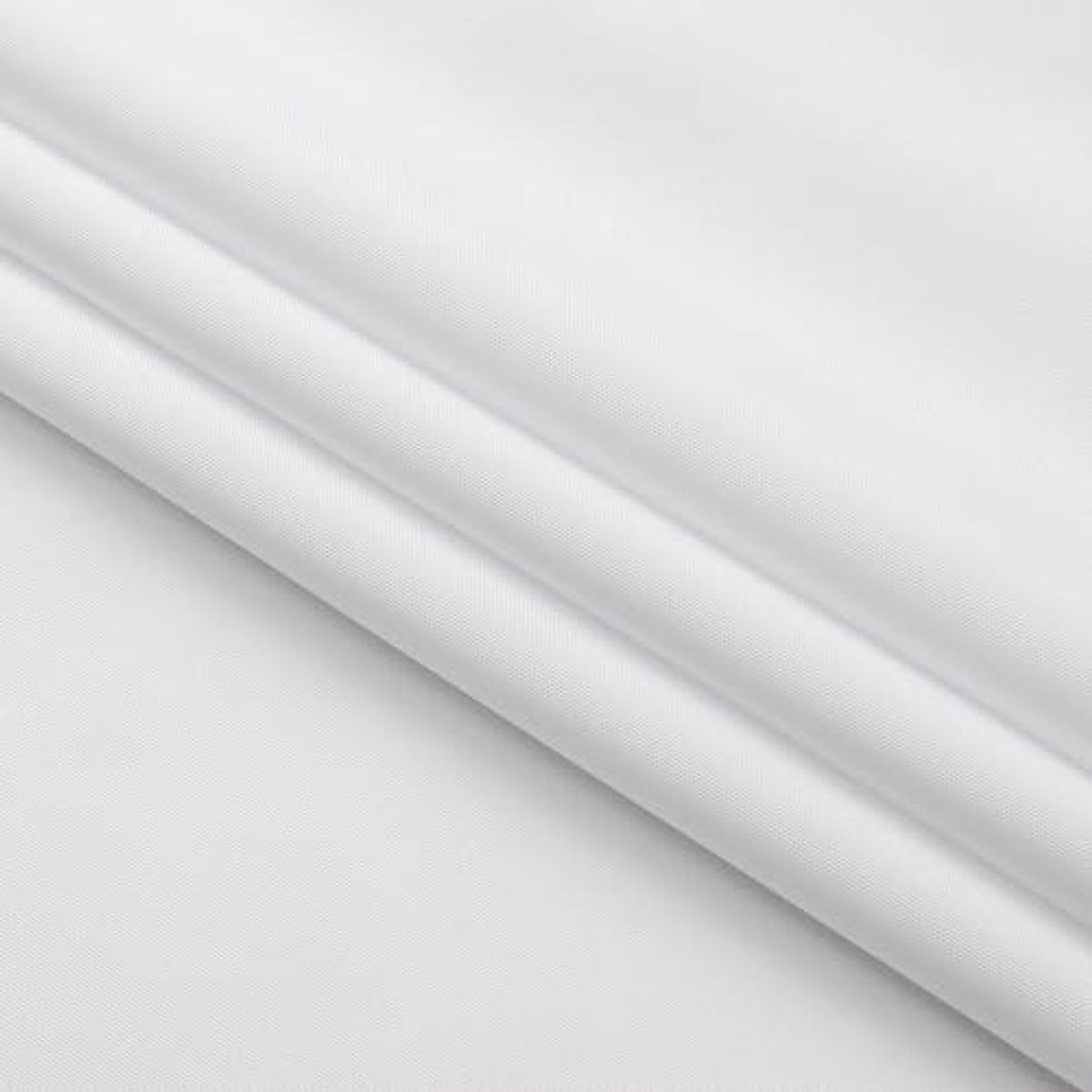 Ronde Stof Tafelkleed 140cm - Wit