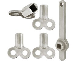 Lexium Ontluchtingssleutel - Ontluchtingssleutel voor radiator - Lucht - Verwarming - Luchtverwijderaar - Ontluchtingsset - Installateurs Ontluchtingssleutel Voor Radiator - Radiator Ontluchten