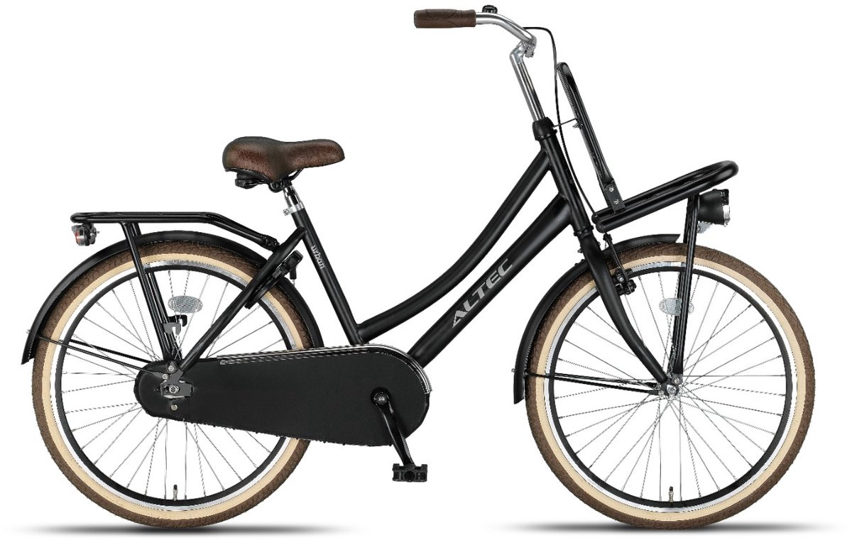 Altec Urban Transportfiets 24 inch Mat Zwart