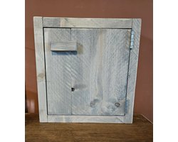 Sleutelkast steigerhout