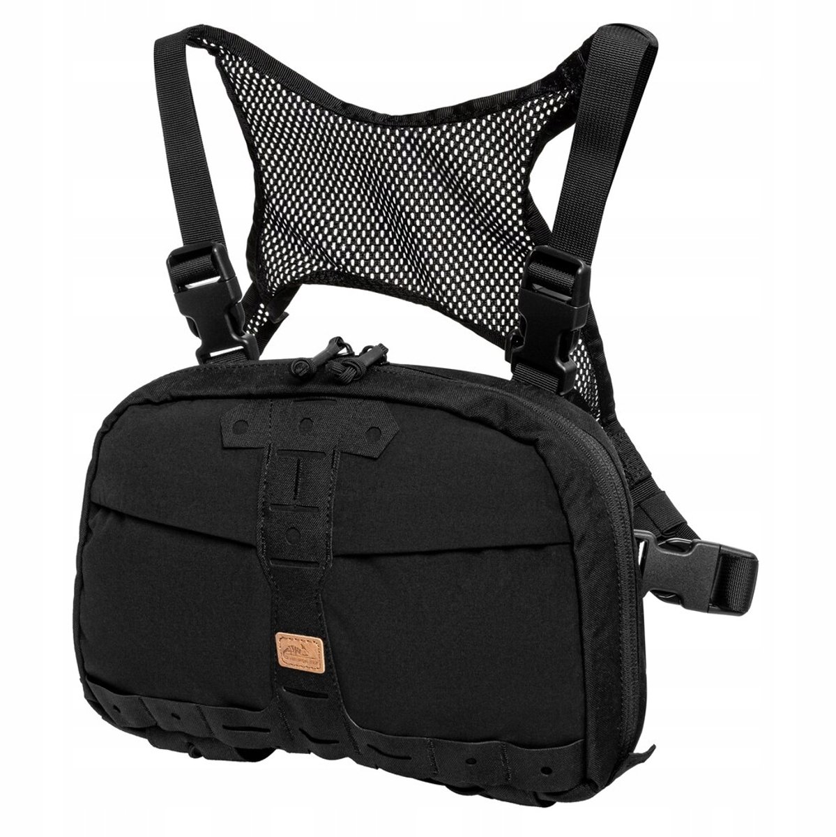 Helikon Numbat Chest Pack MOLLE Zwart - Tactische Organizer Tas