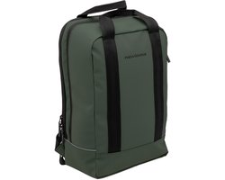 New Looxs Odense Nevada Backpack - Fietsrugzak - Rugzak met Laptop Compartiment - Fietstas van Waterafstotend Polyester - 17 inch laptopvak – Groen