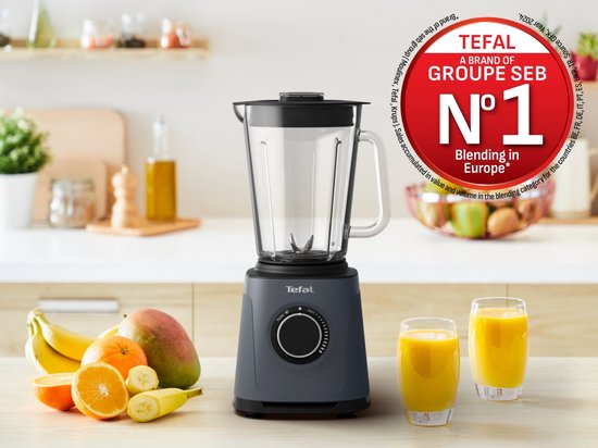 Tefal Perfectmix Essential BL771B - High Speed Blender - 1.5L - Smoothie Maker - Glazen Kan - Pulse Functie - 1200W van Tefal — afbeelding 3
