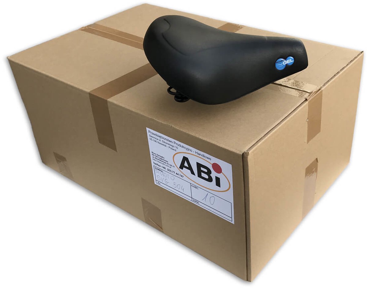 Abi Gel fietszadel met zadelstrop - Comfortabel en eenvoudig te bevestigen