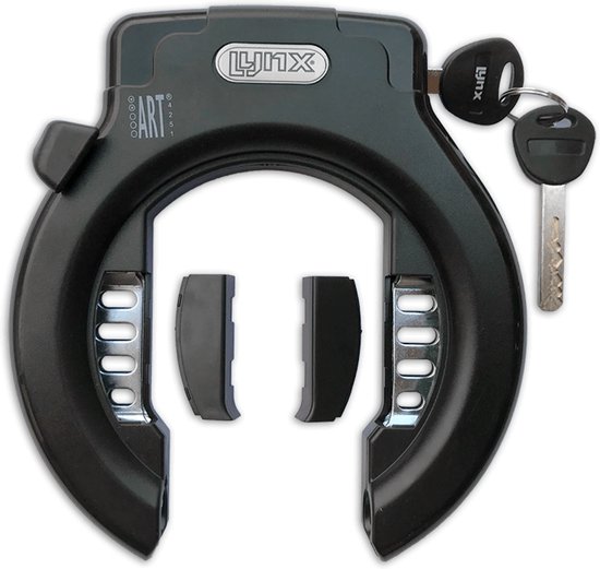 Lynx Lazo - ART2 Fietsslot - Ringslot + 120cm Insteekketting - Bevestigingsmaterialen en gereedschap inbegrepen van Lynx. — afbeelding 3