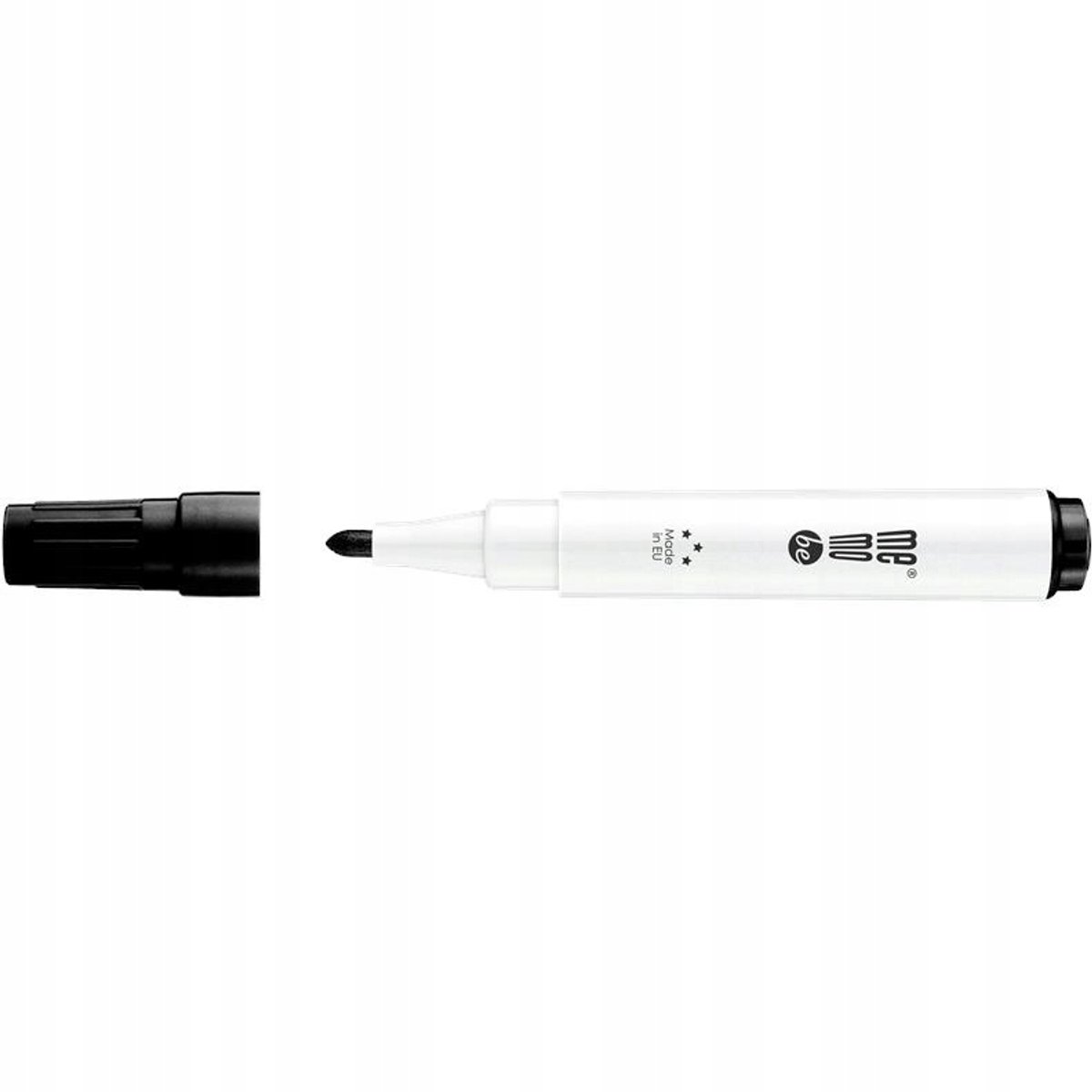 MemoBe Whiteboard & Flipchart Marker, Zwart, 1-3mm