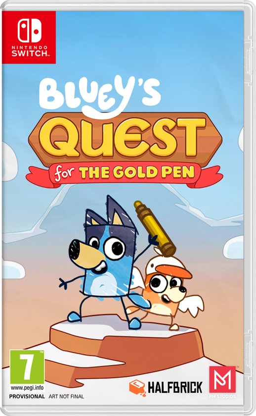 Bluey's Quest for the Gold Pen - Nintendo Switch