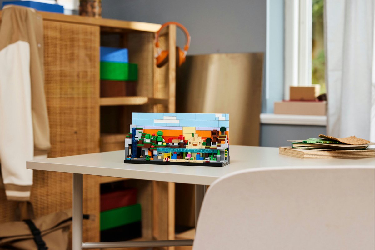 LEGO Minecraft Minibiomen Videogame Speelgoed voor Kinderen en Kinderkamer Decoratie - 21589 — cadeau in Spellen & Speelgoed - foto 3