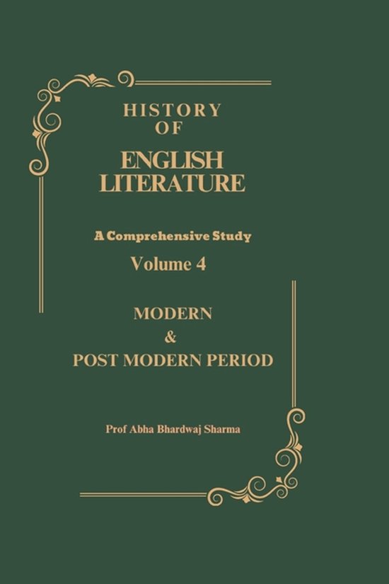 History of English Literature a Comprehensive Study- Modern, ... - cover