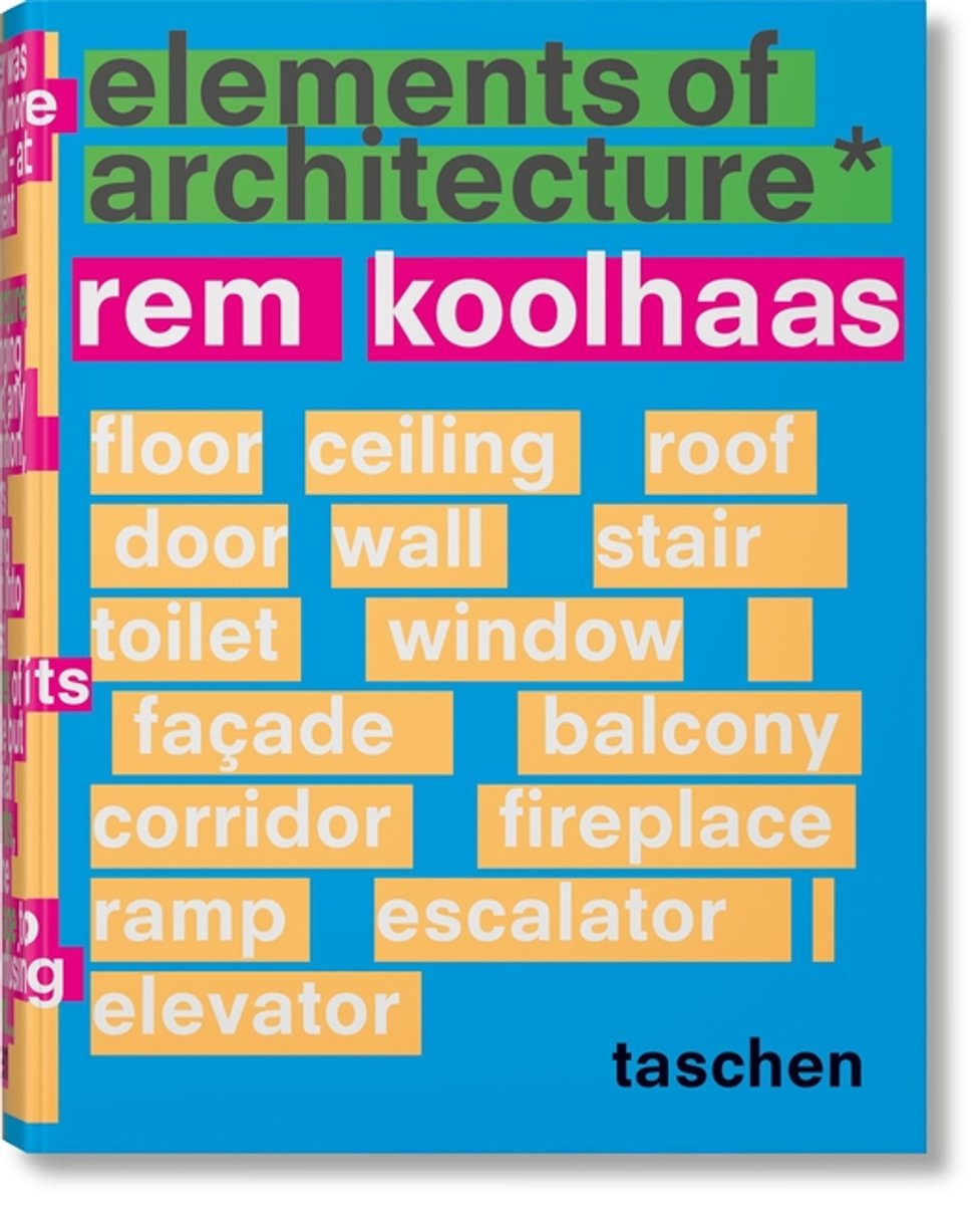 Omslag van Rem Koolhaas. Elements of Architecture