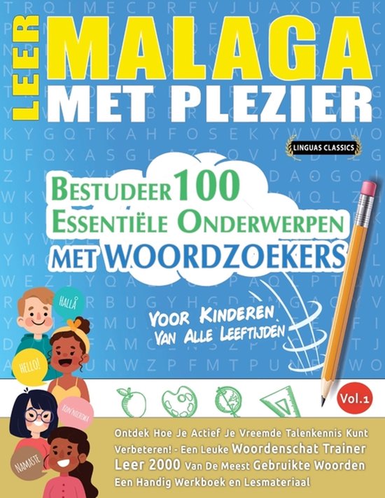 Leer Malaga Met Plezier - Voor Kinderen - cover