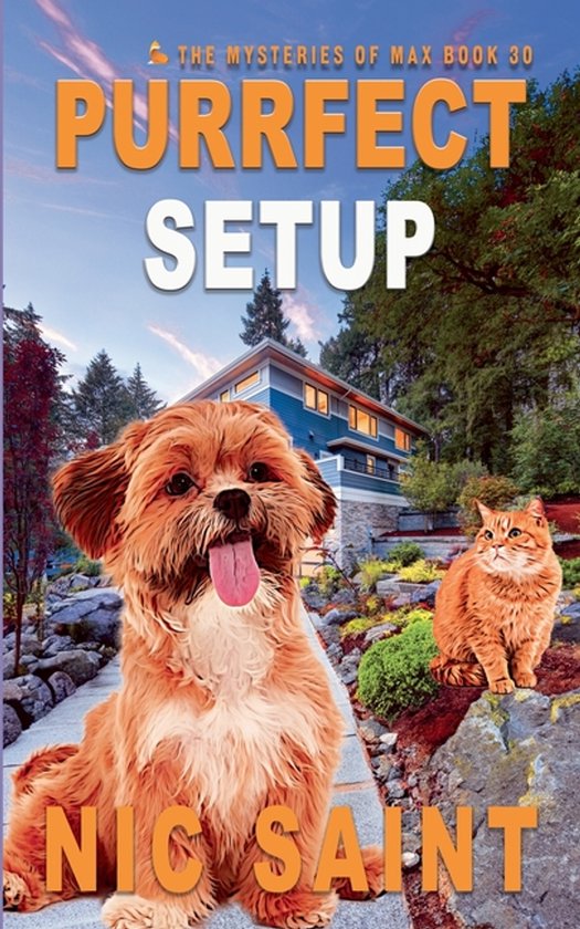 Mysteries of Max- Purrfect Setup - cover