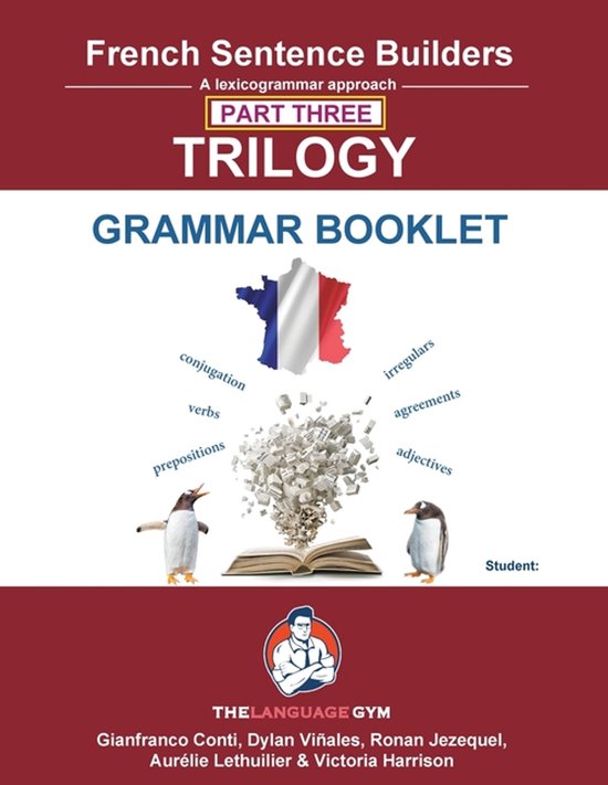 The Language Gym - Sentence Builder Books- French Trilogy 3  ... - cover