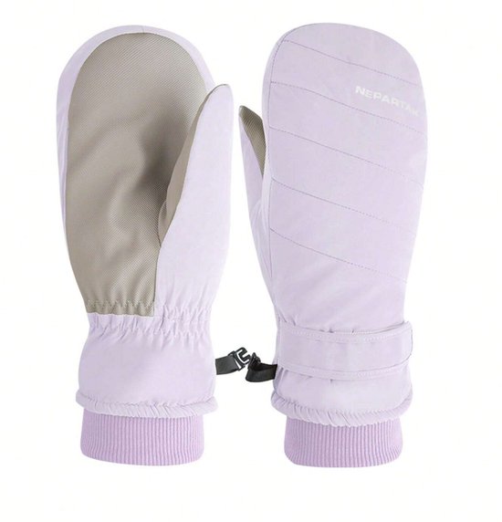 Moufles d'hiver thermiques et imperméables – Confortables et fonctionnelles – Violettes