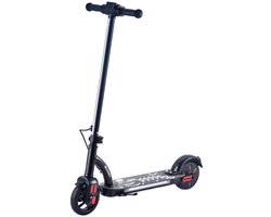 BOGIST Elektrische Kinderstep 8-12 Jaar – Kinderen Inklapbaa – 100W – 10 km/u – 24V 2,6Ah – LED Verlichting – Zwart