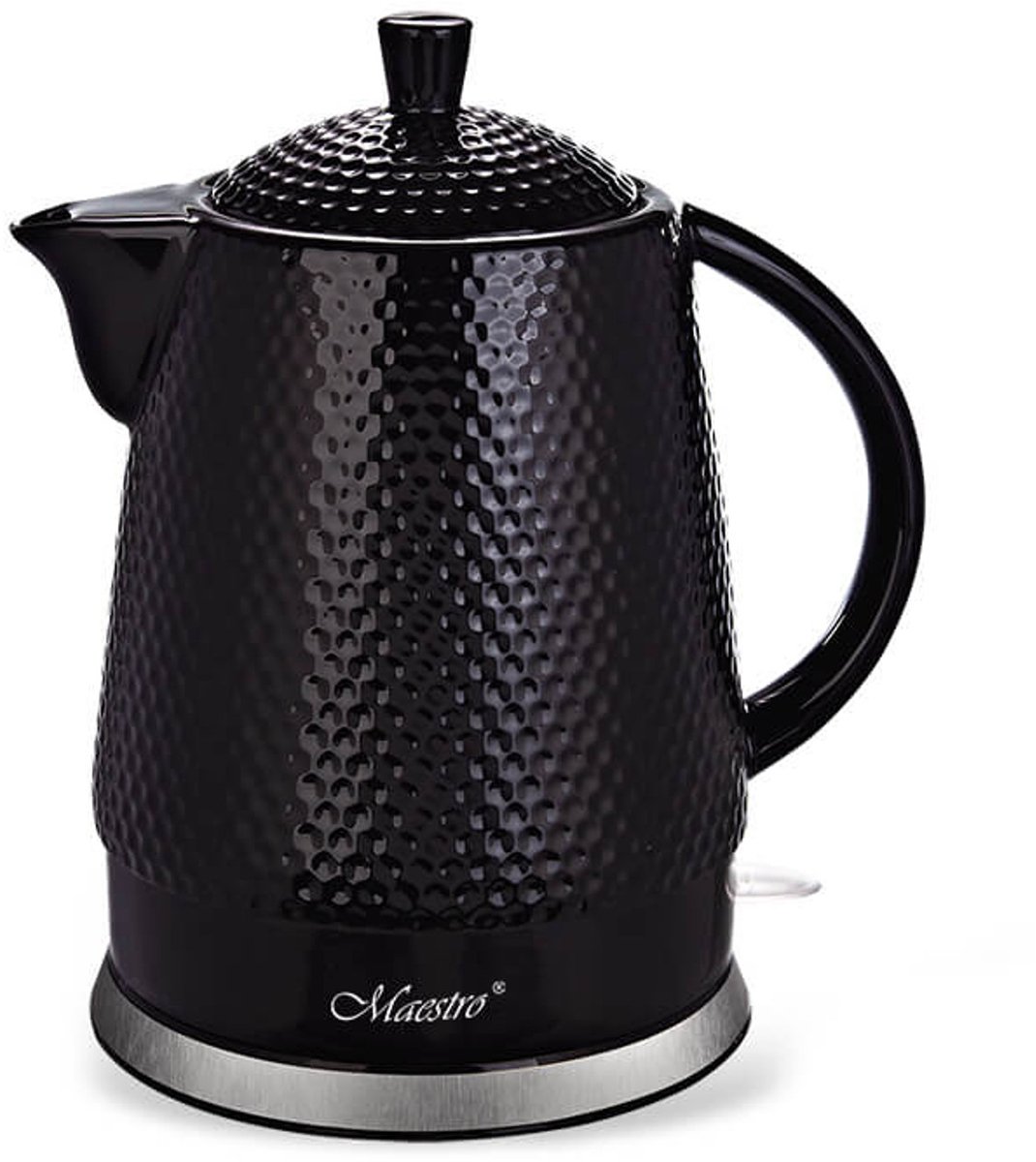 Maestro keramische waterkoker, inhoud 1,5 l, 1500W, zwart, MR069