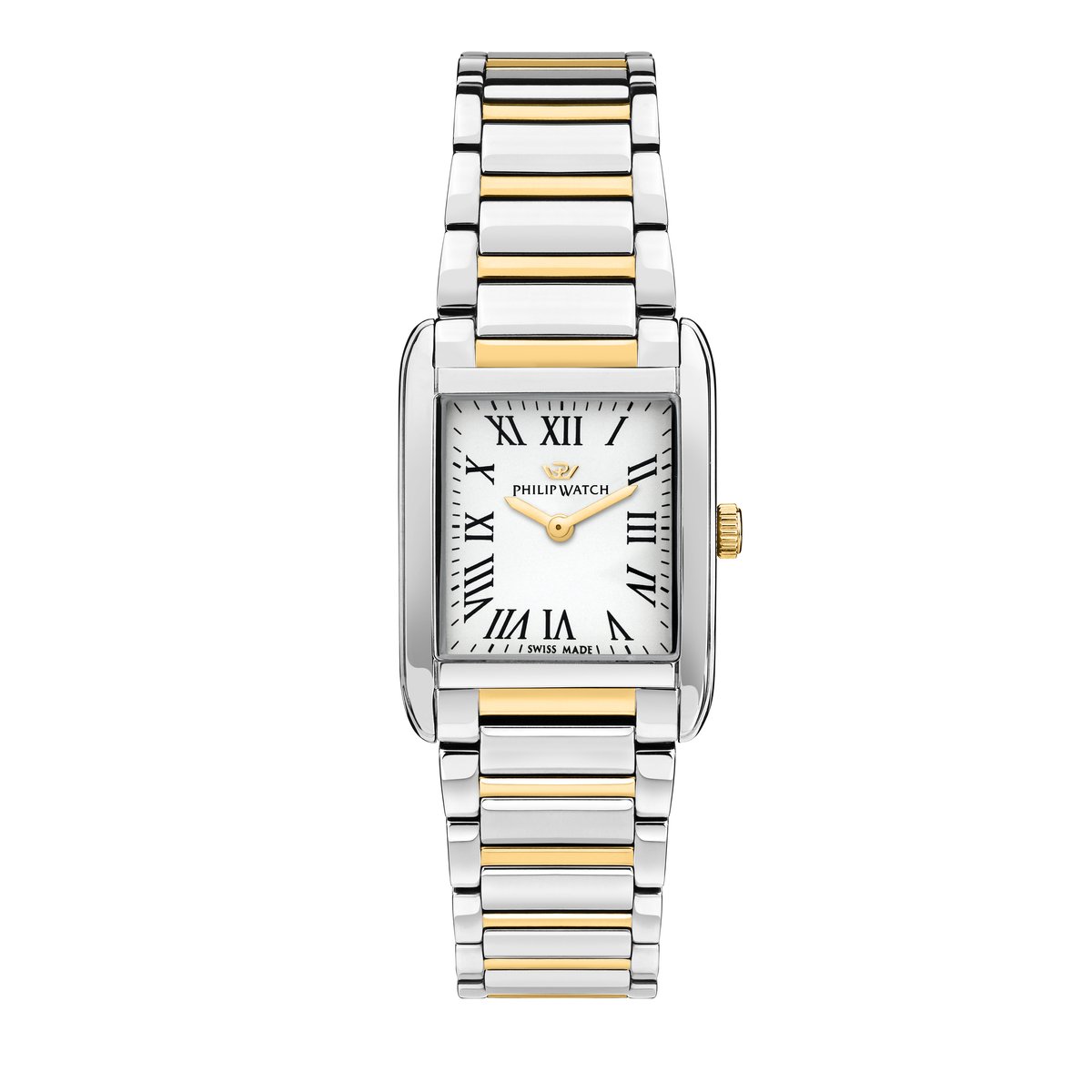 Philip watch - R8253225501 - Museum Lady - Roestvrij staal - zilverkleurig - goudkleurig - 34-24.7 MM - Swiss Made - Dames horloge