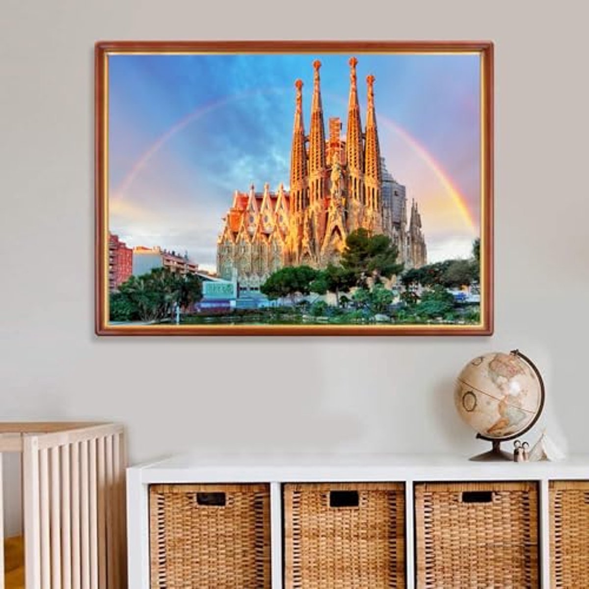 Sagrada Familia Puzzel 1000 Stukjes - 70 x 50 cm | Educatief Spel voor Volwassenen en Kinderen