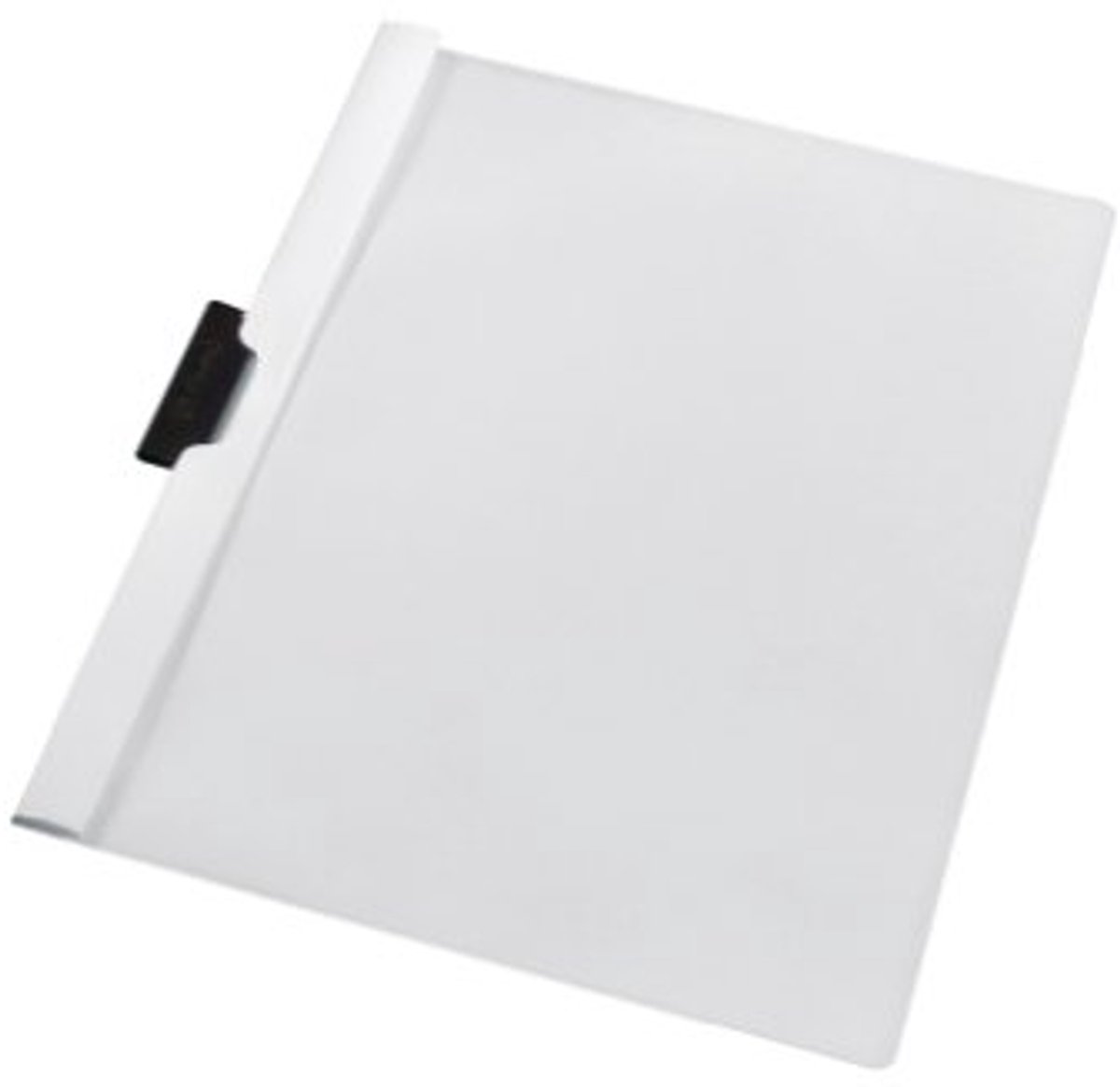 Klemmappen voor 30 vellen - transparant deksel - PVC - 5-pack