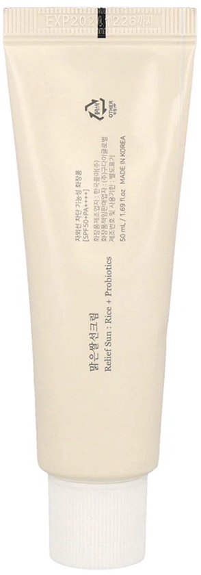 Beauty of Joseon Relief Sun - Rice Probiotics (SPF 50++++) 50ml – K-Miso Beauty