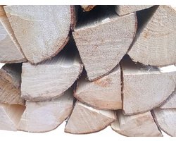 Hout Brandhout Essen haardhout 15 kg / 25 cm Blokken – Premium kwaliteit | Droog, lang brandend & veel warmte | Perfect voor haard, kachel of vuurkorf I Uit Duurzaam EU teelt