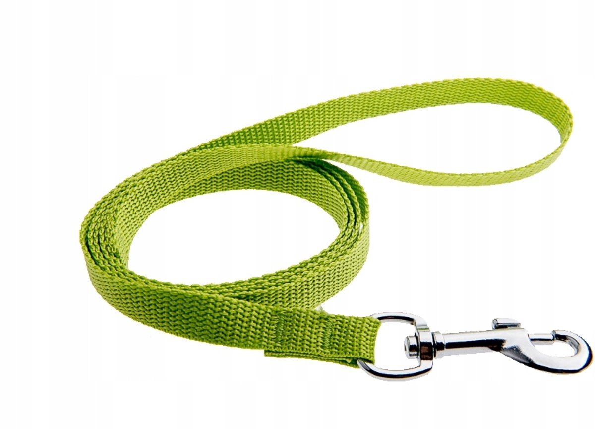 Klassieke Hondenlijn Stad 150cm - Limoncello Groen
