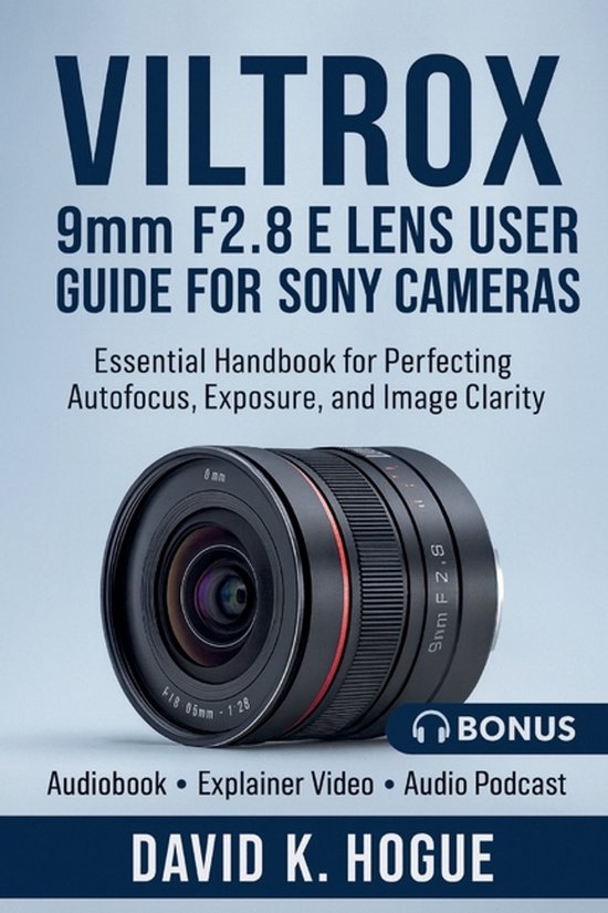 VILTROX 9mm F2.8 E Lens User Guide for Sony Cameras - cover