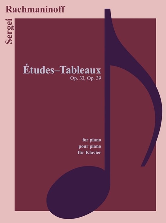 Etudes-Tableaux - cover