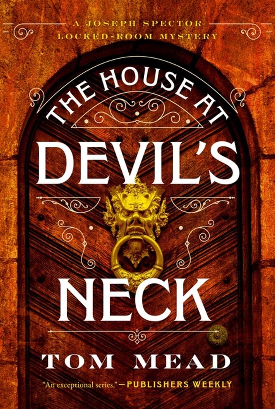 Joseph Spector Locked-Room Mysteries-The House at Devil's Ne ... - cover