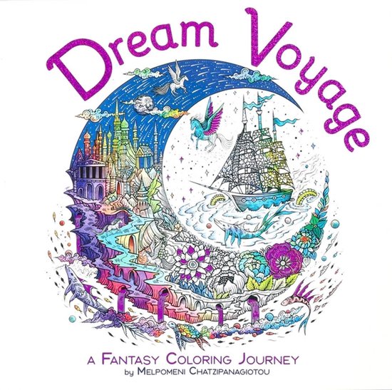 Melpomeni Coloring Collection- Dream Voyage Coloring - cover