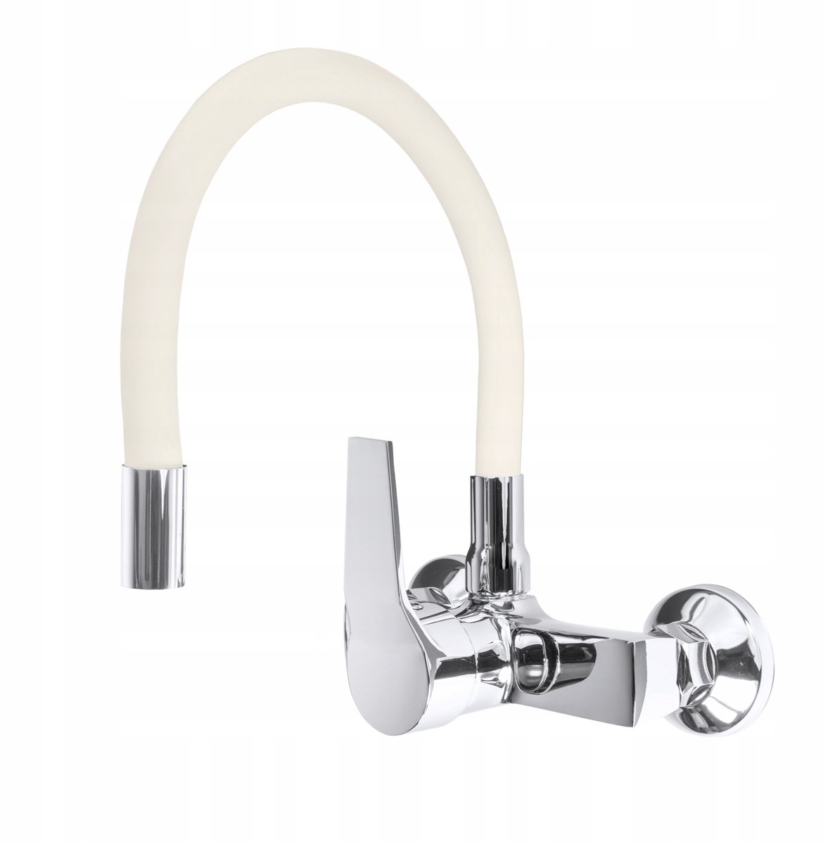 Flex Keukenkraan Wandmontage Beige - Flexibele Uitloop