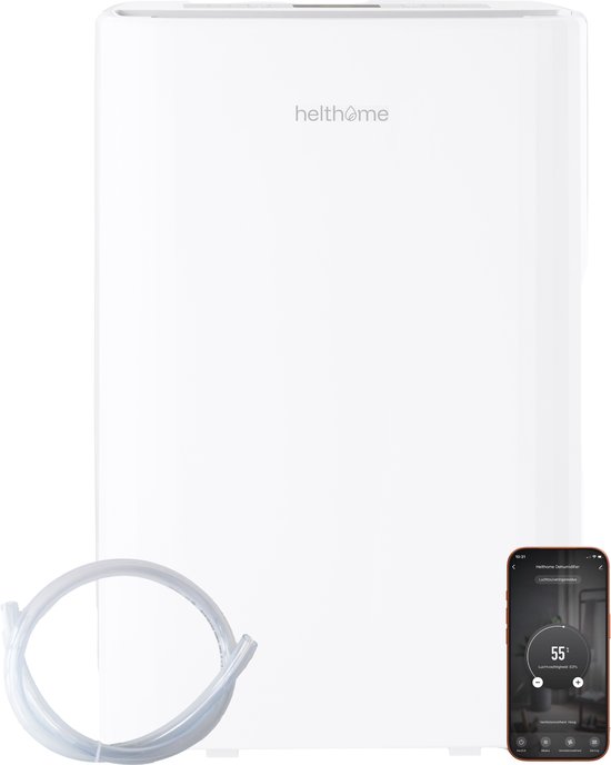 Helthome Stille luchtontvochtiger & luchtreiniger