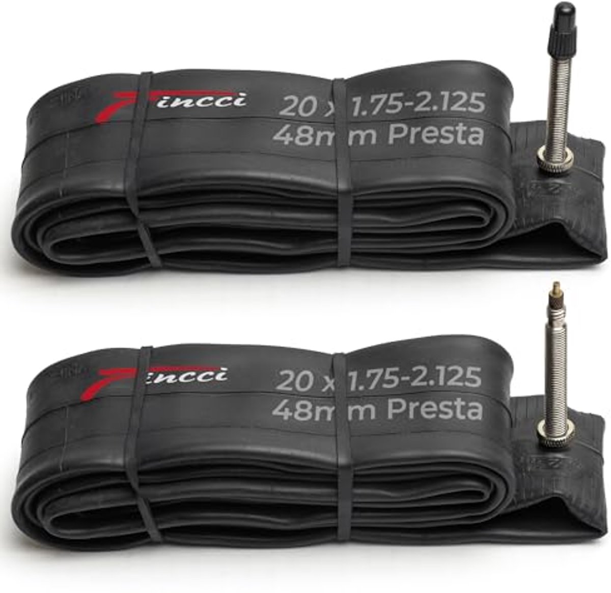 Binnenbanden 20 Inch Presta Klep voor Kinderfietsen en MTB (Set van 2)