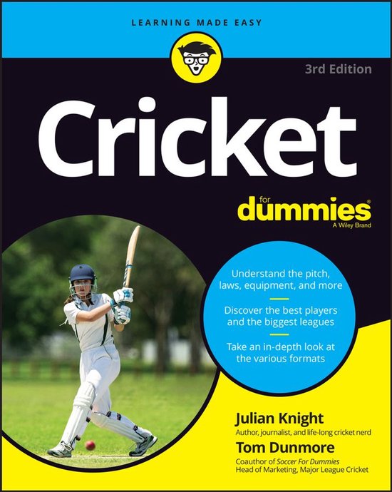 Cricket For Dummies - cover