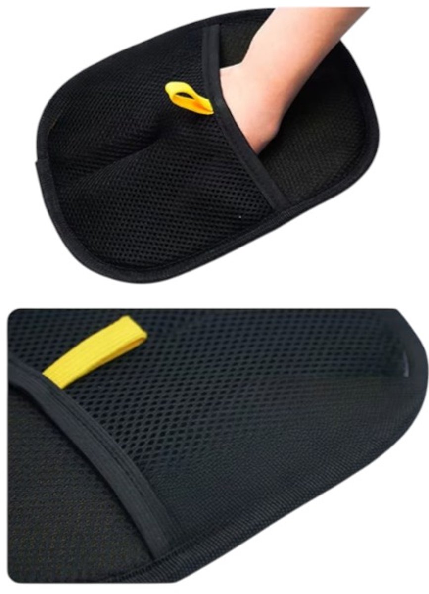 Hiden - Haar cleaner pad - Haarverwijderaar - Haarborstels - Huisdier accessoires - Zwart